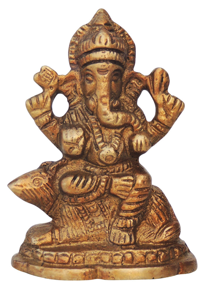 Brass Ganesh Statue