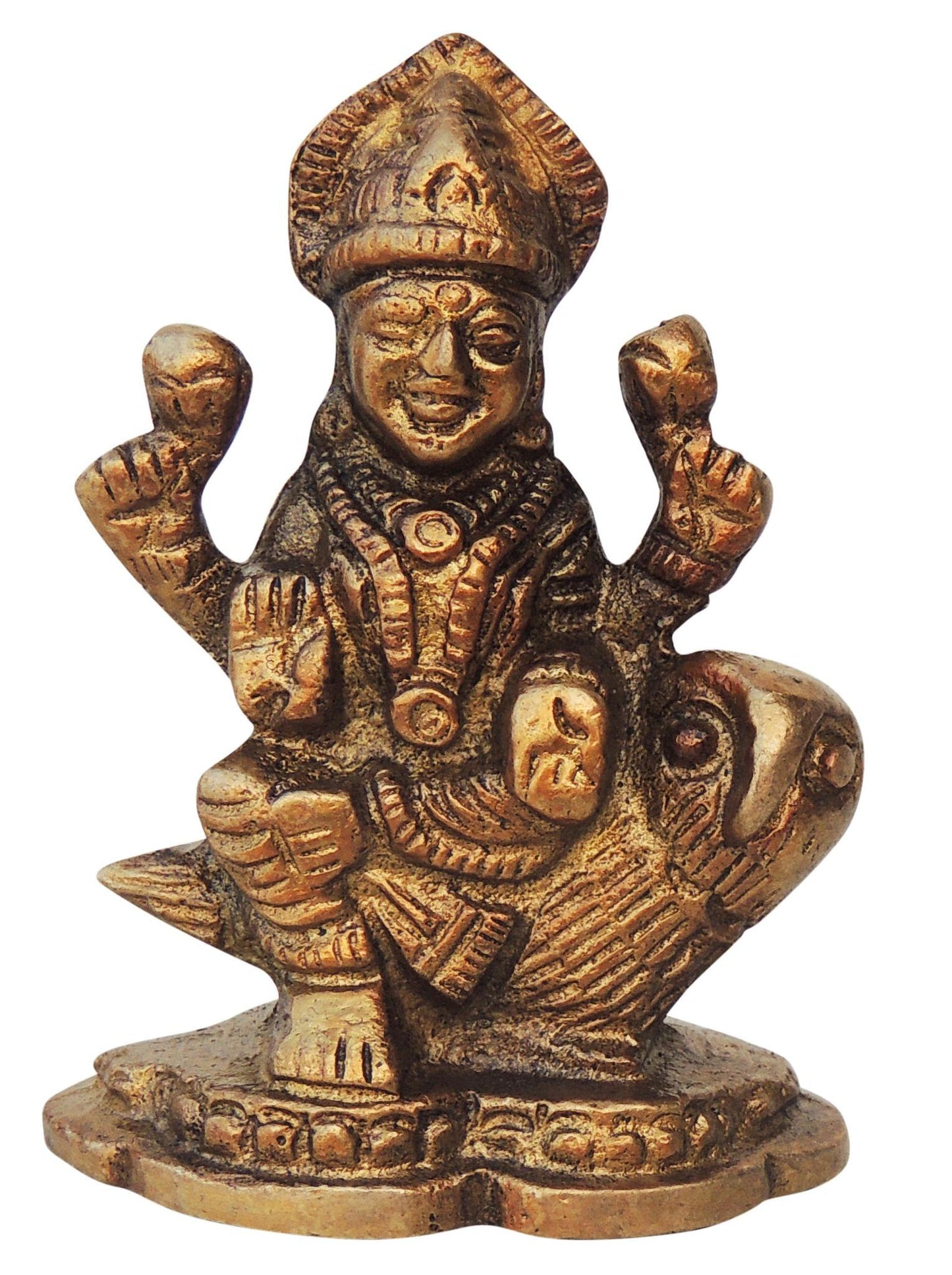 Brass Laxmi Ji Statue