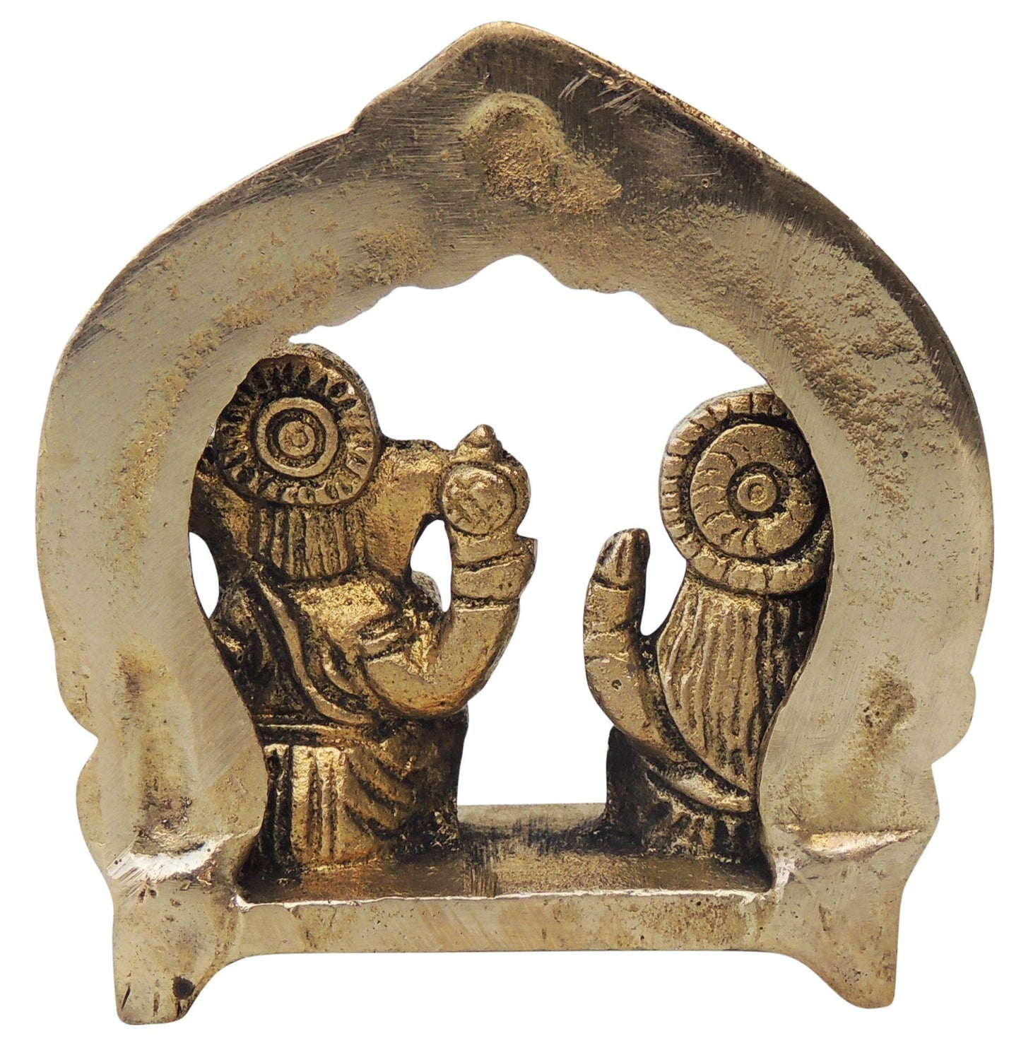 Brass Laxmi Ganesh Statue