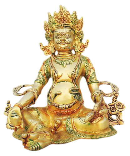 Brass Kuber Ji Statue