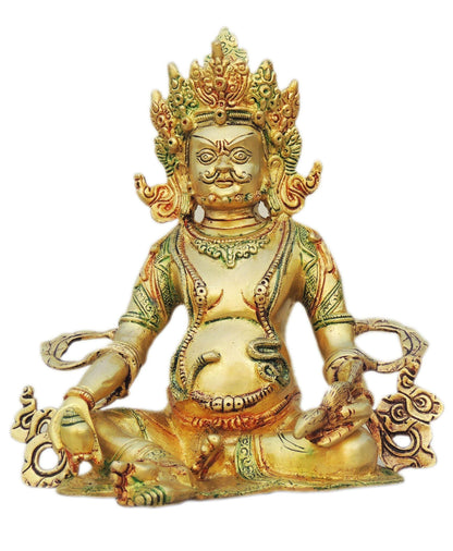 Brass Kuber Ji Statue