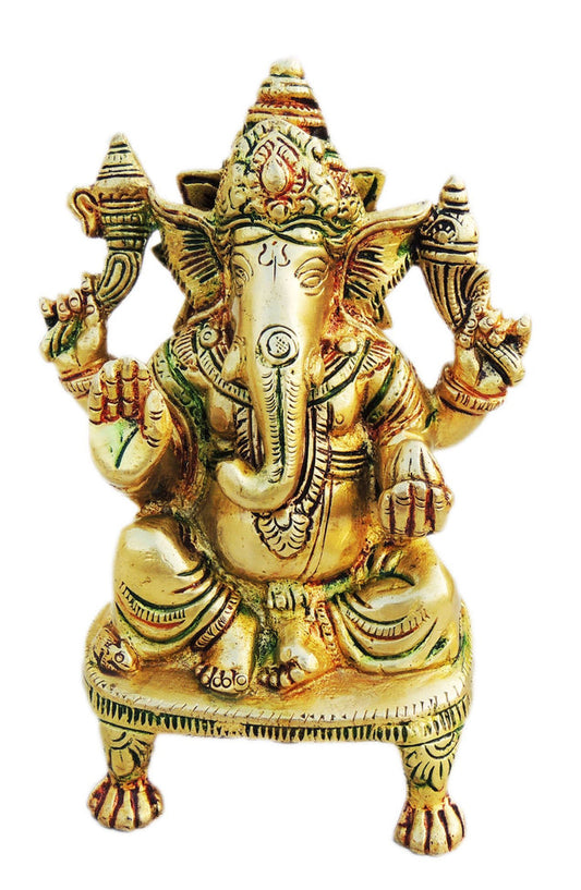 Brass Ganesh Ji Statue