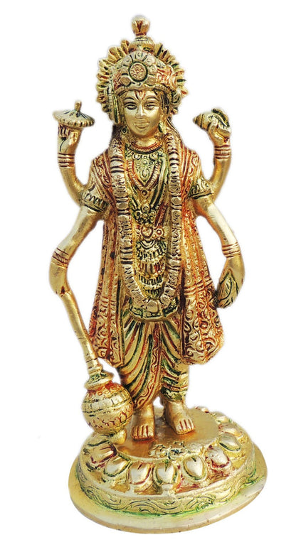 Brass Vishnu Statue