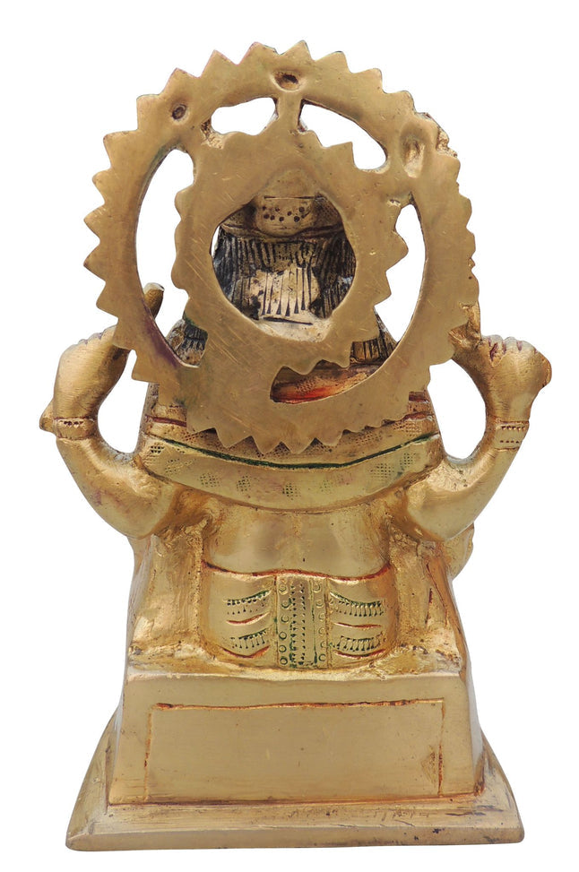 Brass Vishwakarma Ji Statue