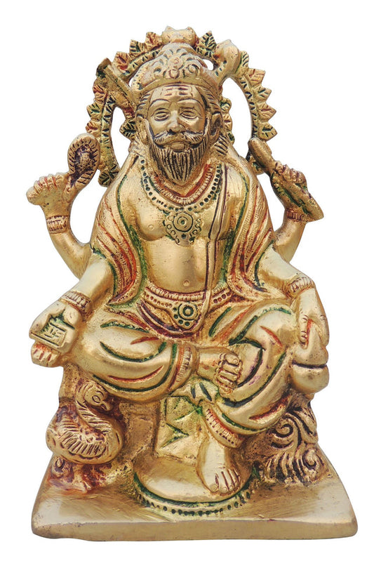 Brass Vishwakarma Ji Statue