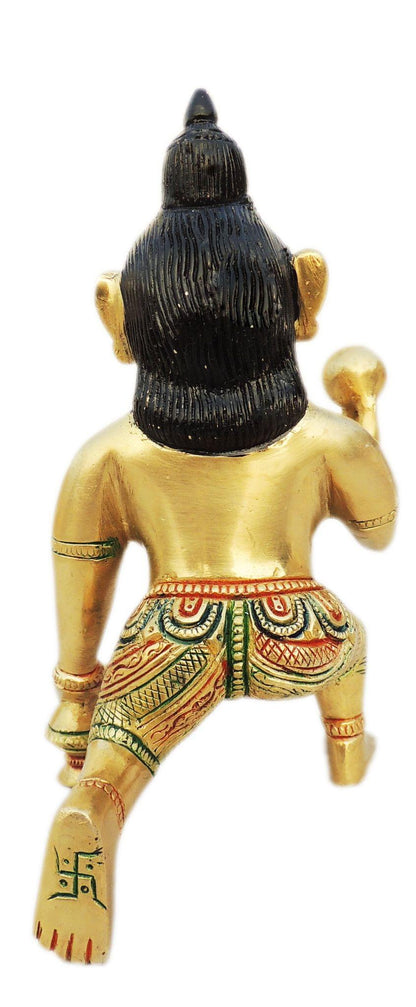 Brass Laddu Gopal Statue Murti Idol