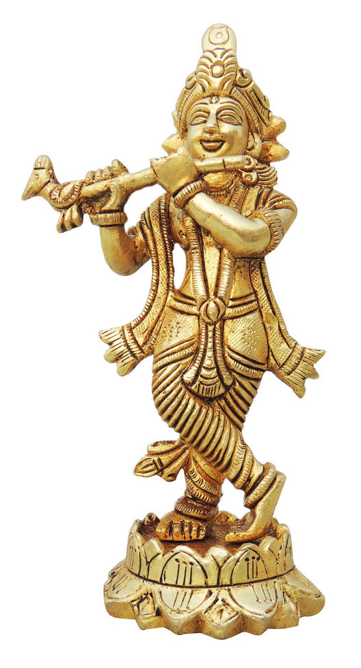 Brass Krishna Ji Statue