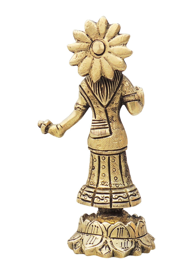 Brass Radha Statue