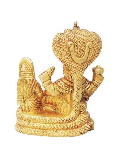 Brass Laxmi With Vishnu Ji