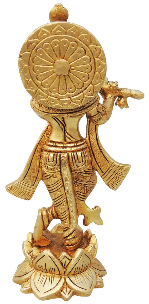 Brass Krishna Ji Statue