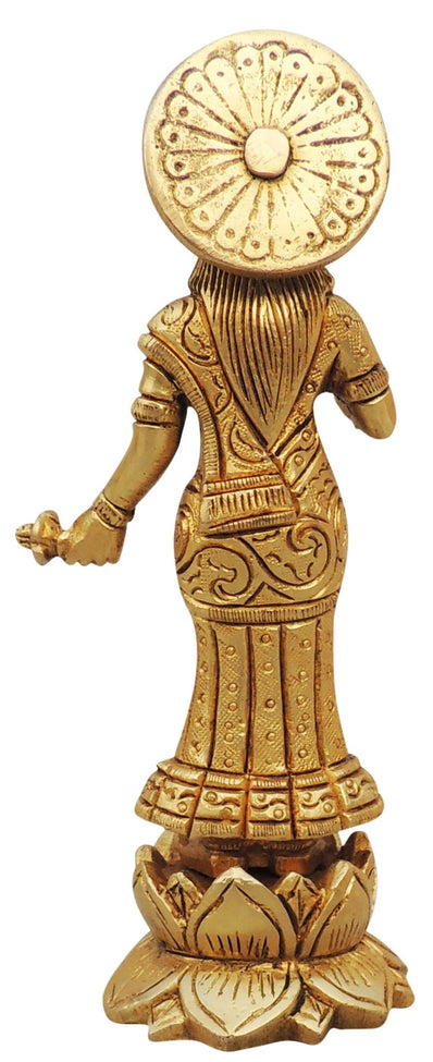 Brass Radha Ji Statue