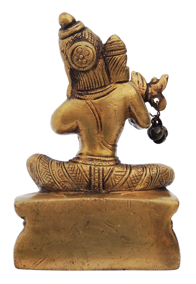 Brass Krishna Statue