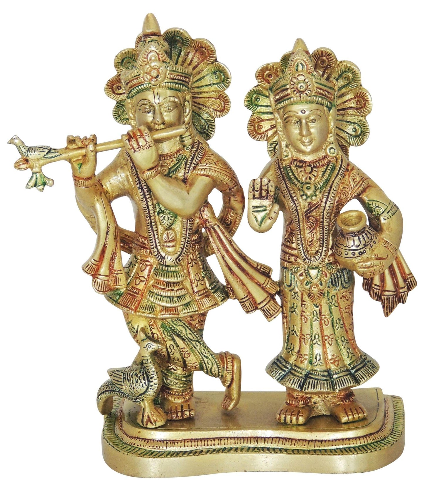 Brass Radha Krishan Statue