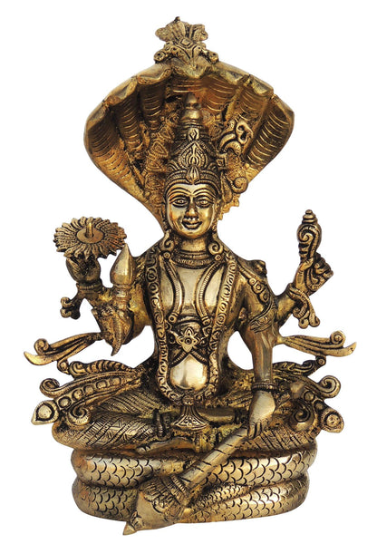 Brass Vishnu Statue