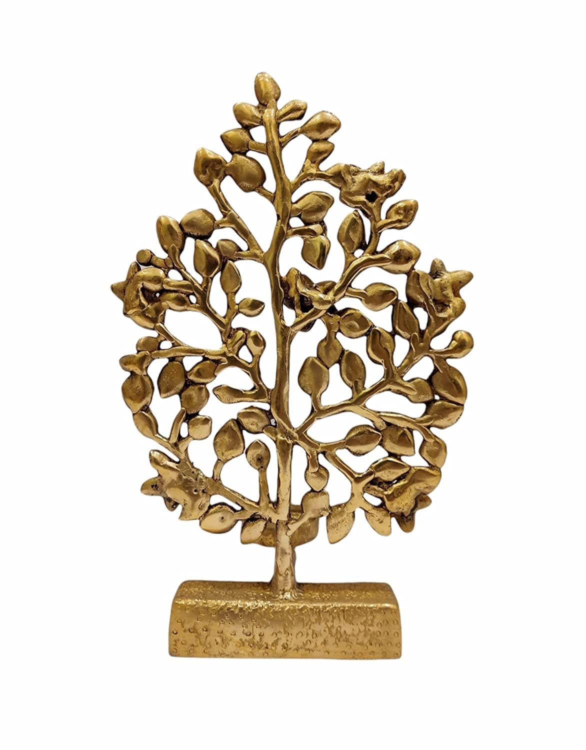 Brass Table Decor Tree