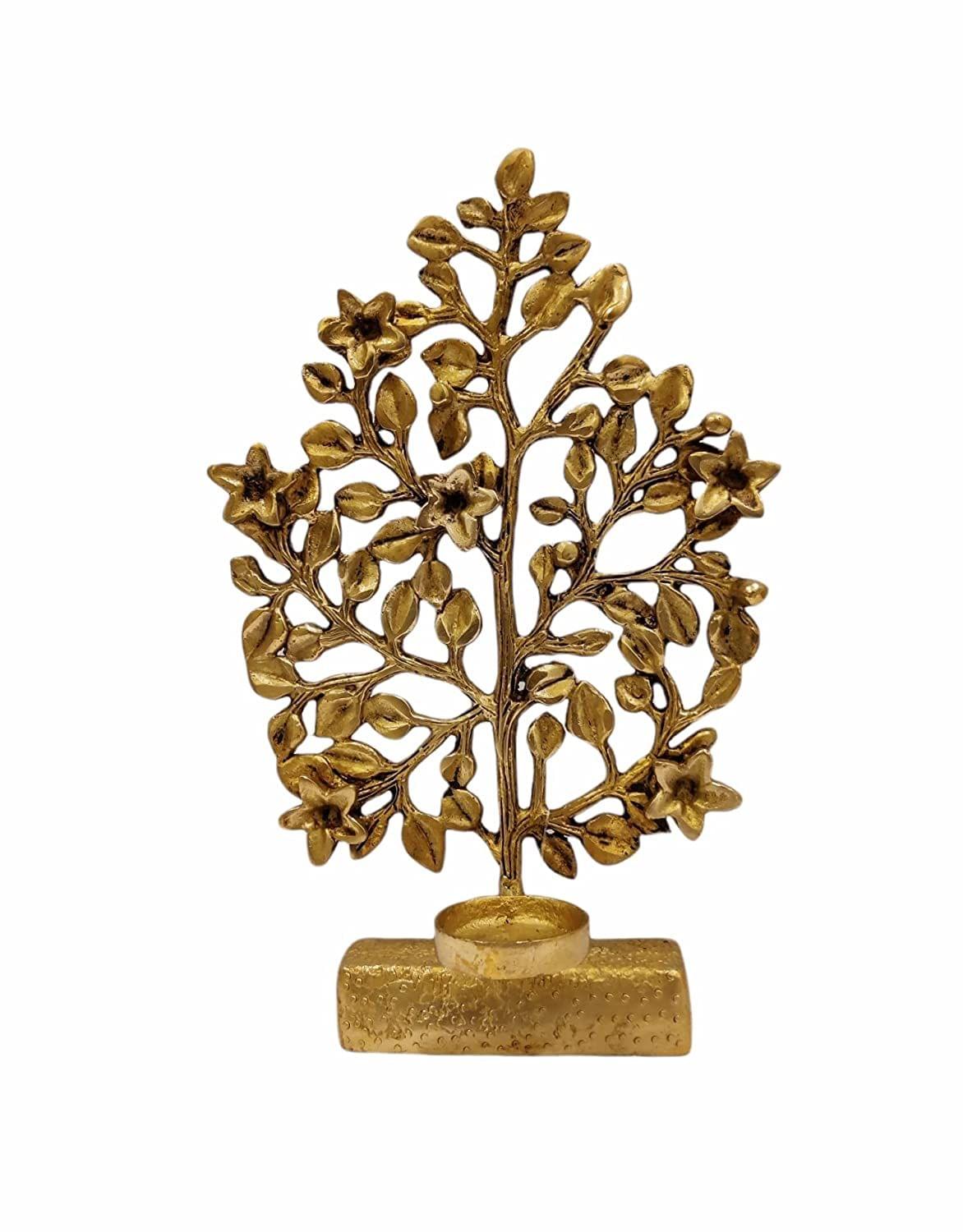 Brass Table Decor Tree