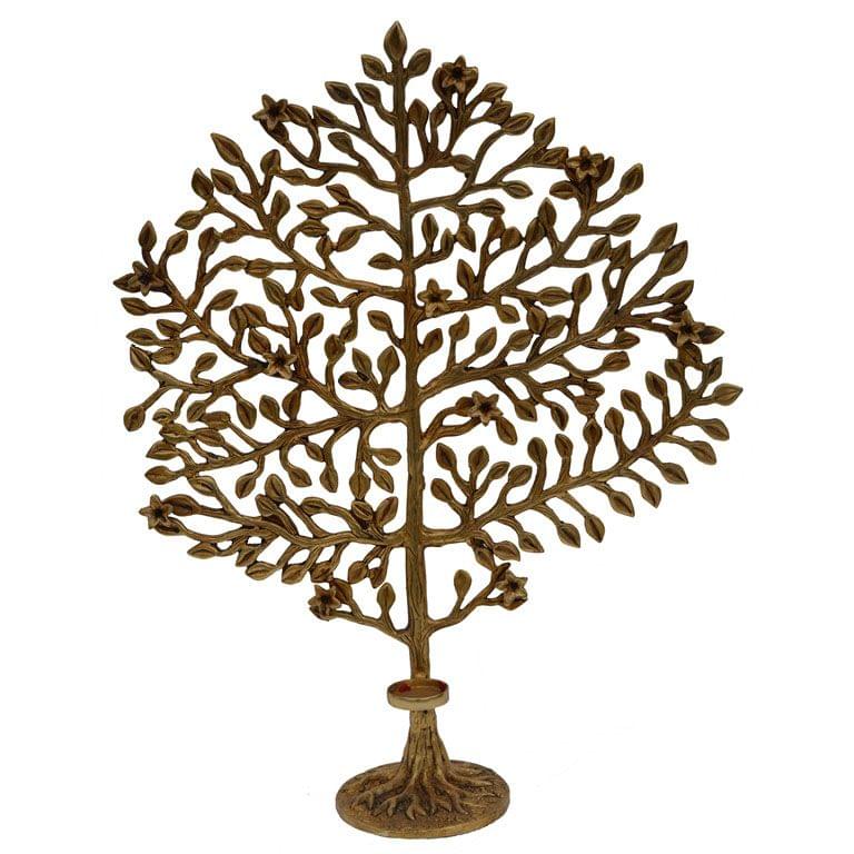 Brass Table Decor Tree