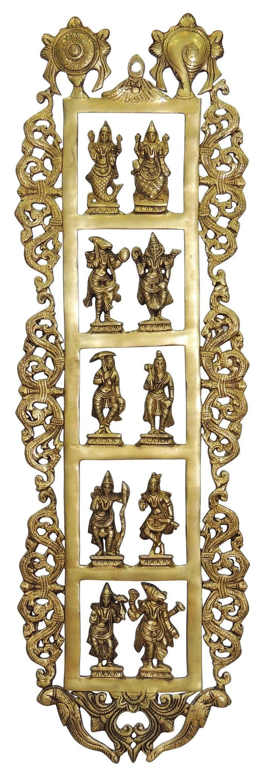 Brass Wall Hanging Das Avatar