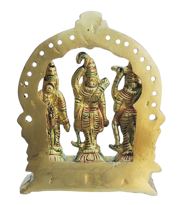 Brass Ram Darbar Statue