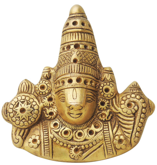 Brass Wall Hanging Tirupati Bala Ji Statue