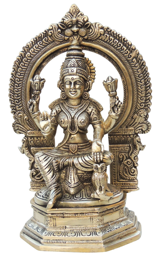 Brass Laxmi Ji Goddess Idol Statue