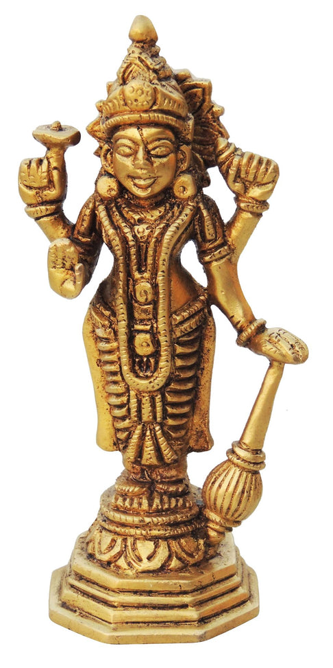 Brass Vishnu Statue