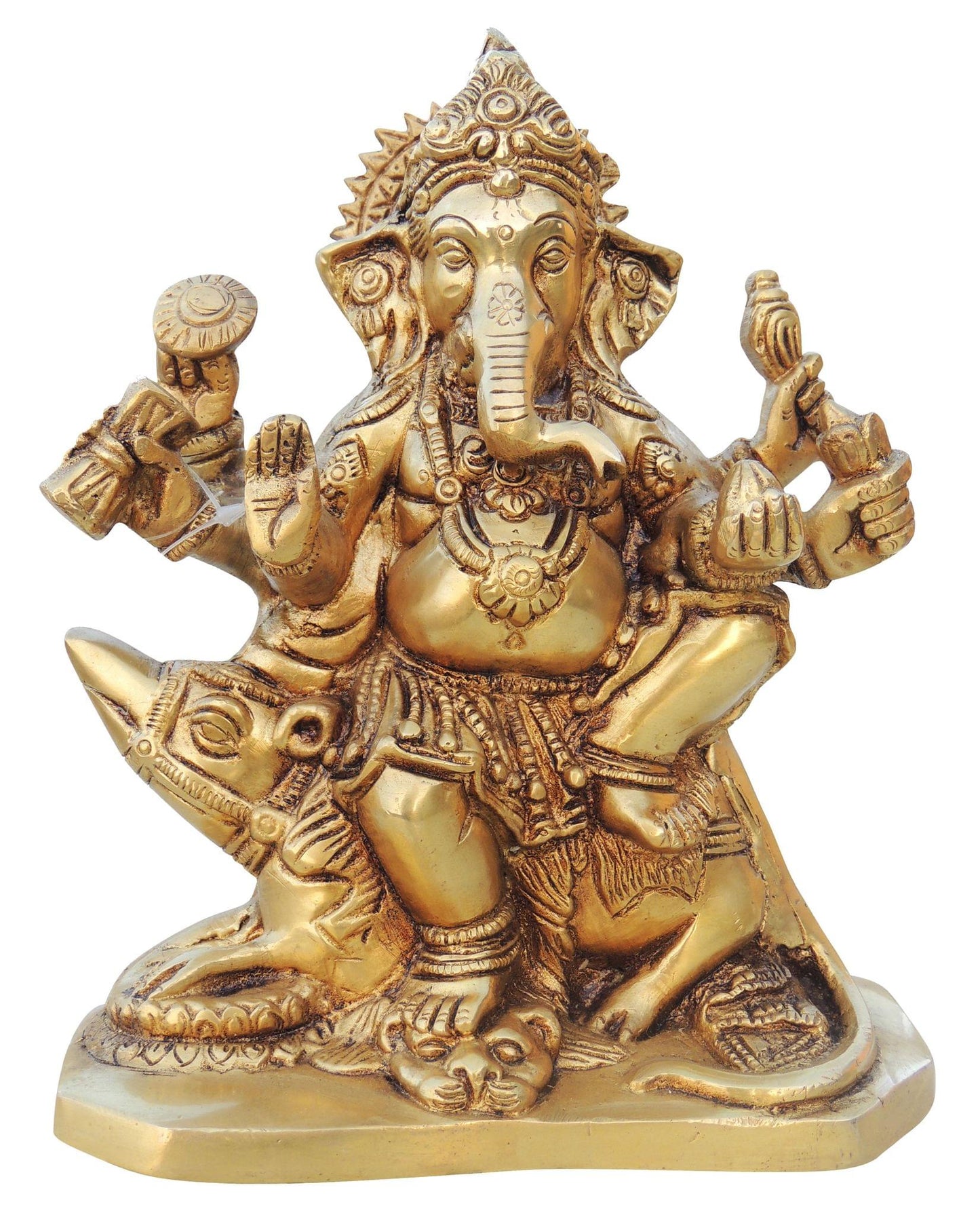 Brass Ganesh Ji Statue