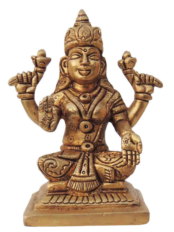 Brass Laxmi Ji Statue