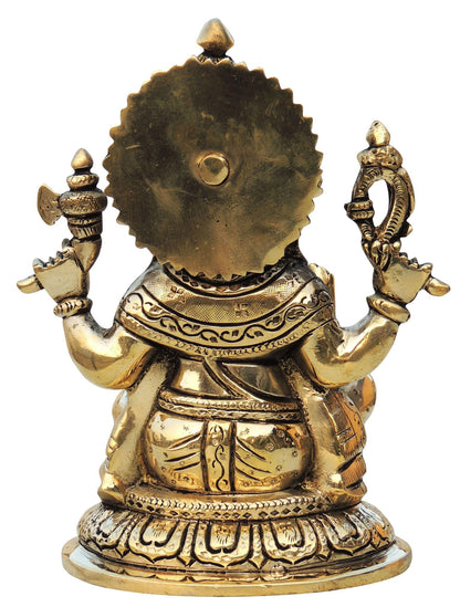 Brass Ganesh Ji Statue