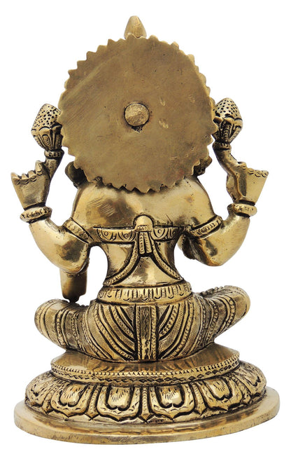 Brass Laxmi Ji Goddess Idol Statue