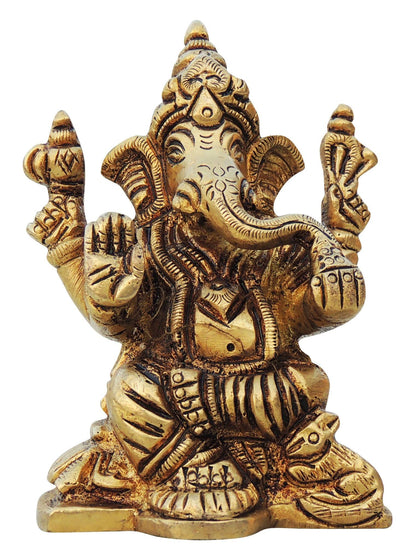 Brass Ganesh Ji Statue