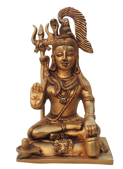 Brass Shiv Ji Idol