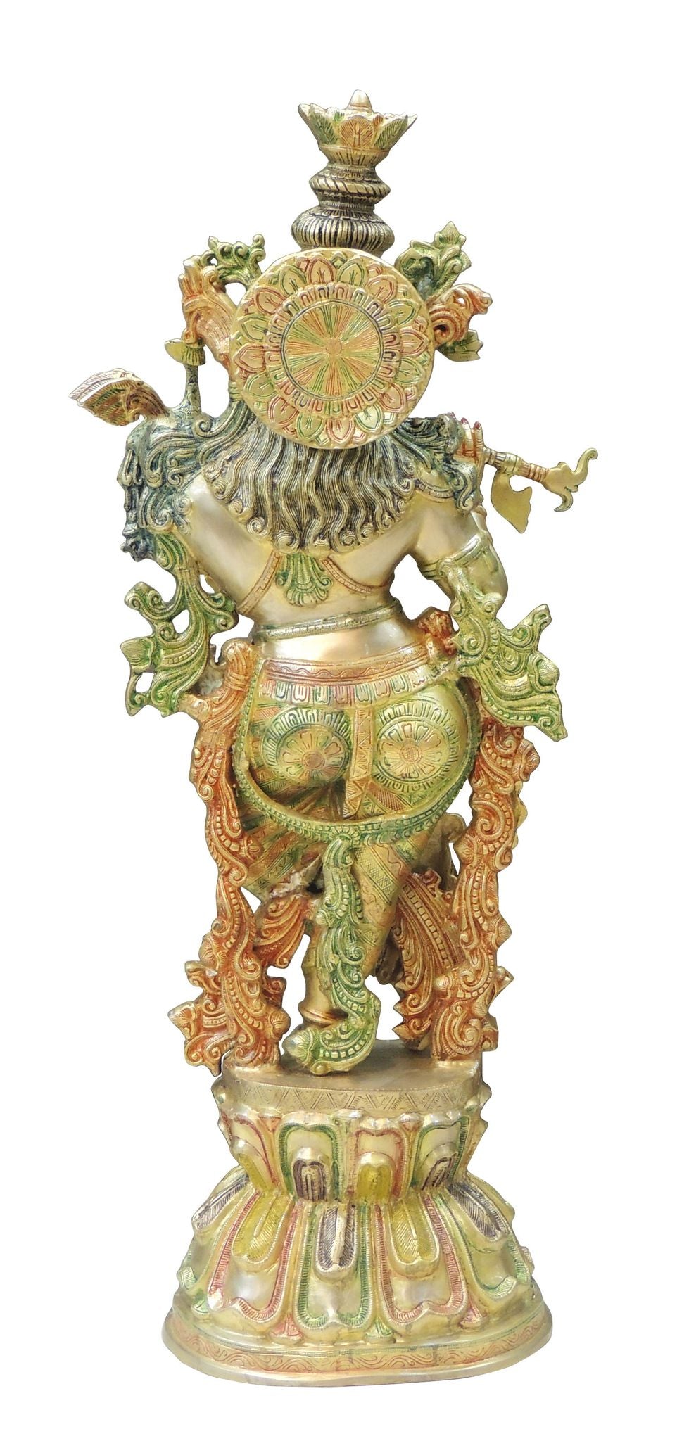 Brass Krishna Idol