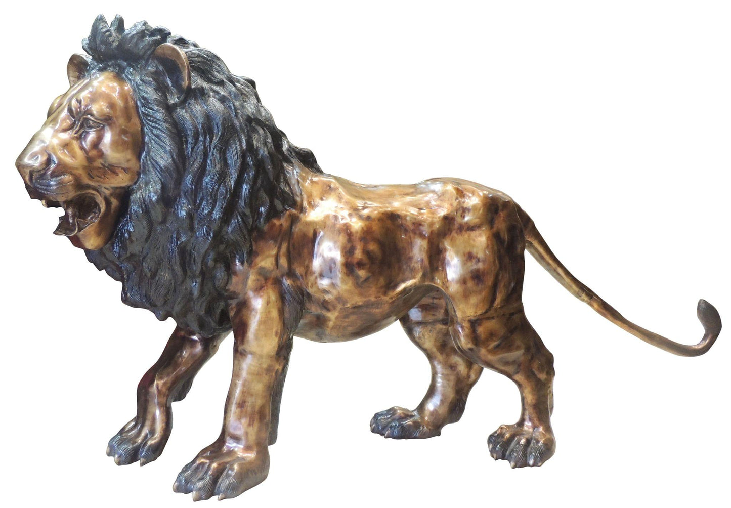 Brass Full Size Lion