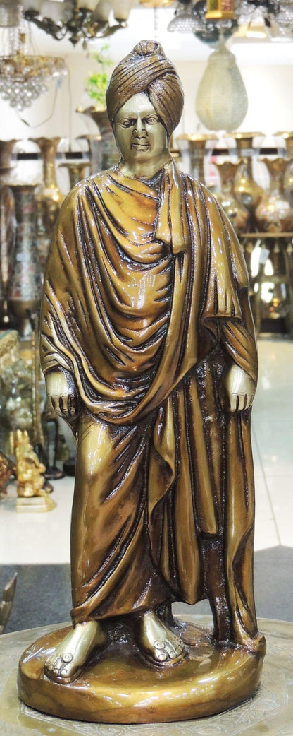 Brass Vivekanand Ji Statue