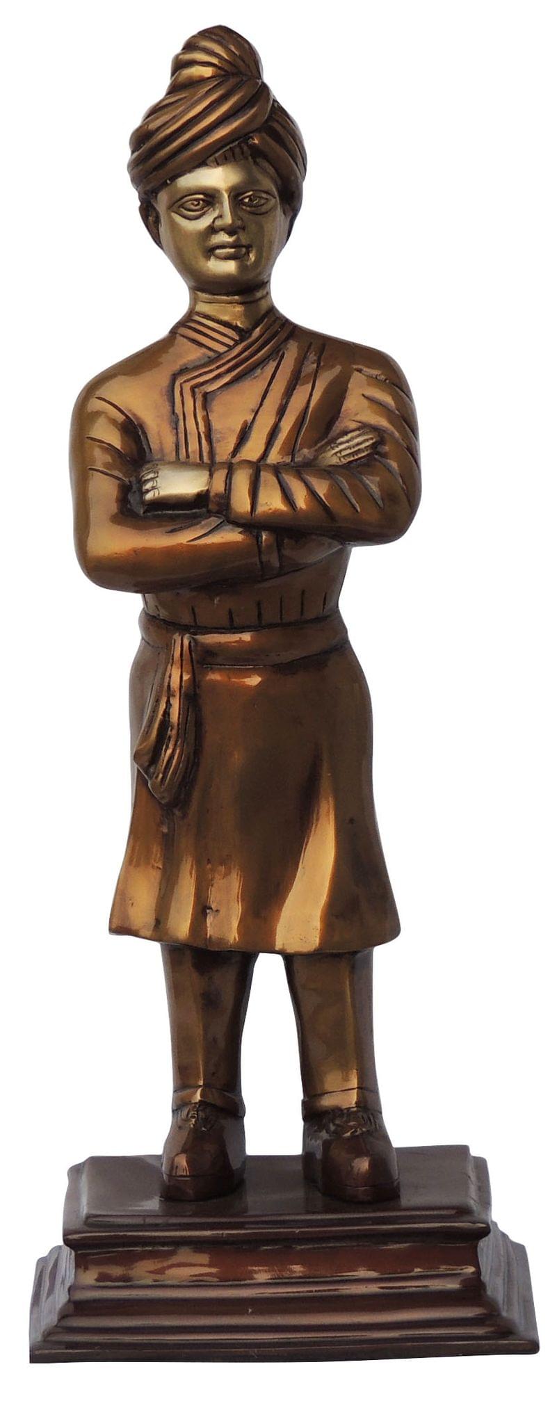 Brass Vivekanand Ji Statue