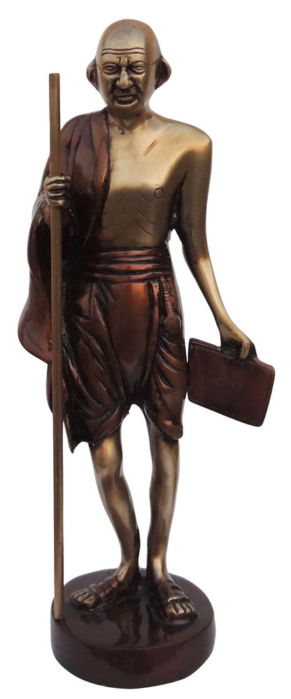 Brass Gandhi Ji Idol Statue