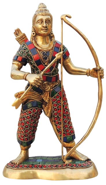 Brass Sri Ram Statue Idol