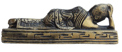 Brass Sleeping Buddha Statue