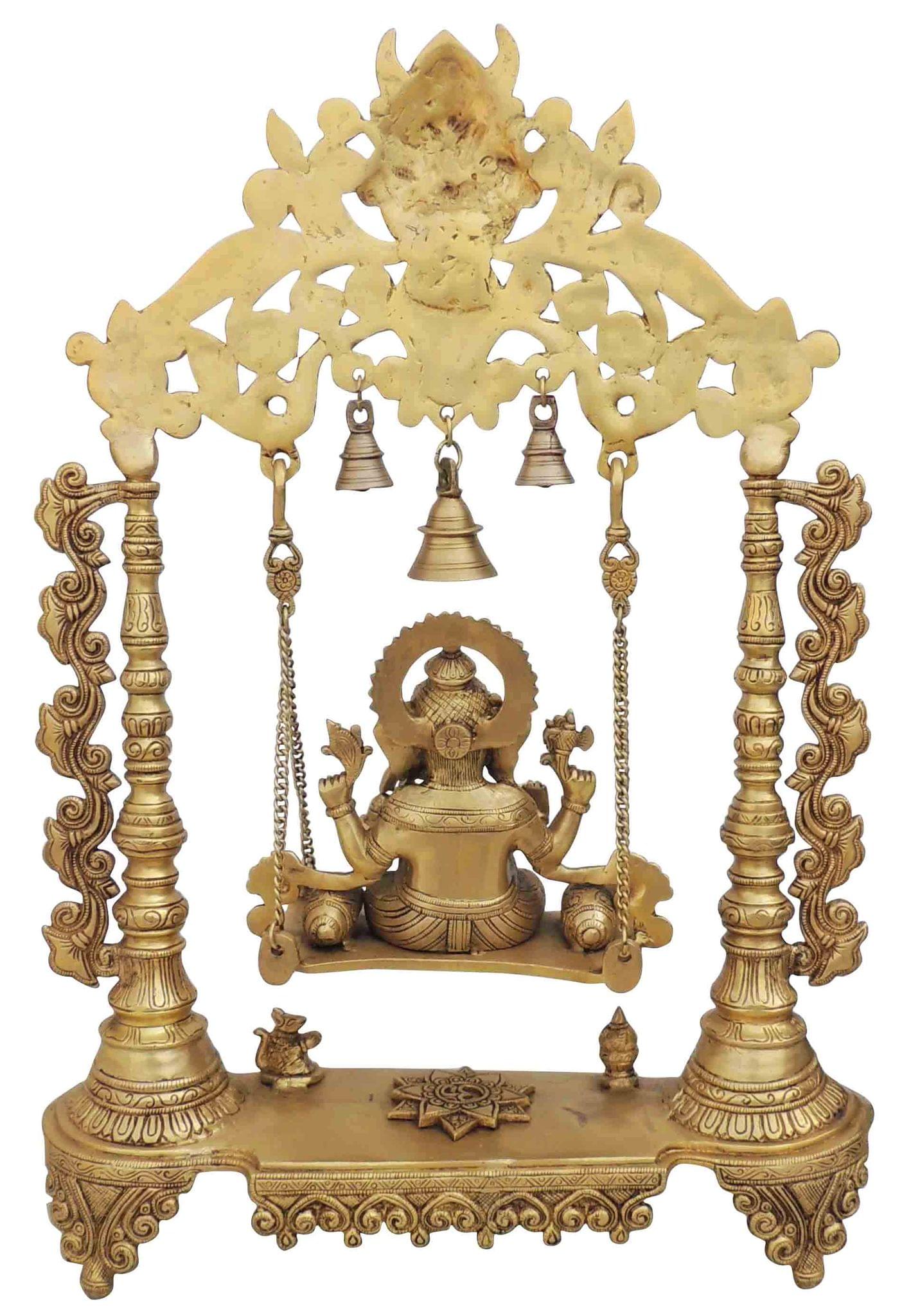 Brass Ganesh Ji God Idol Statue