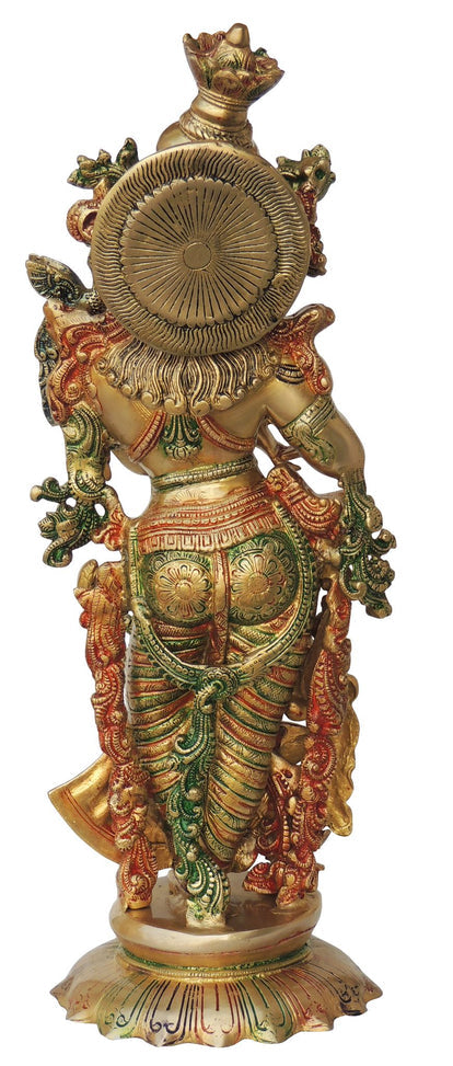 Brass Radha Statue