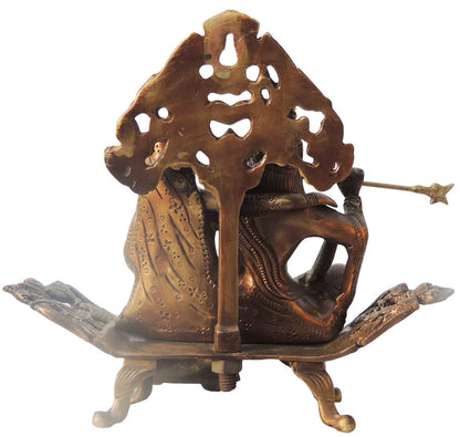 Brass Radha Krishna God Idol Statue