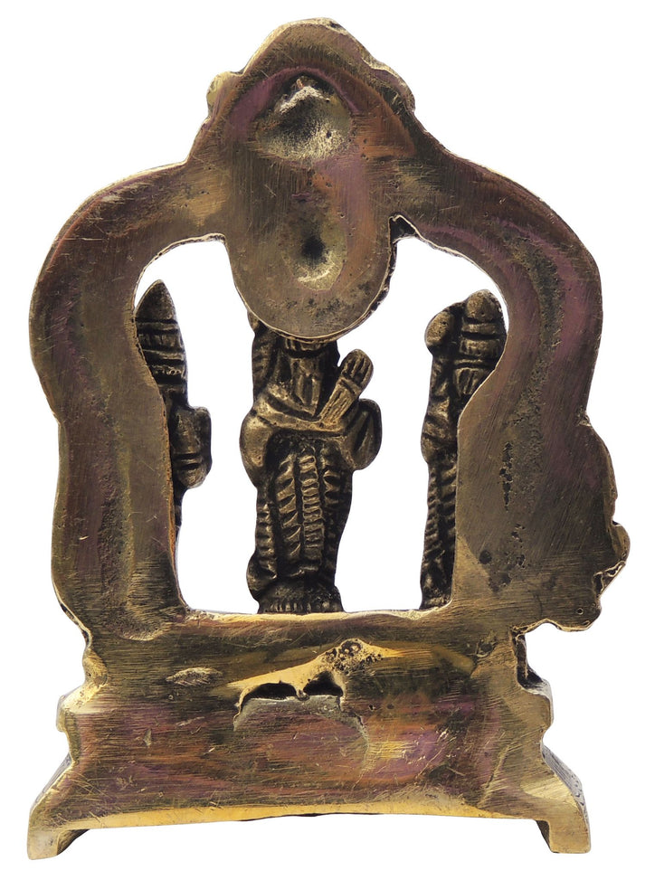 Brass Ram Darbar God Idol Statue