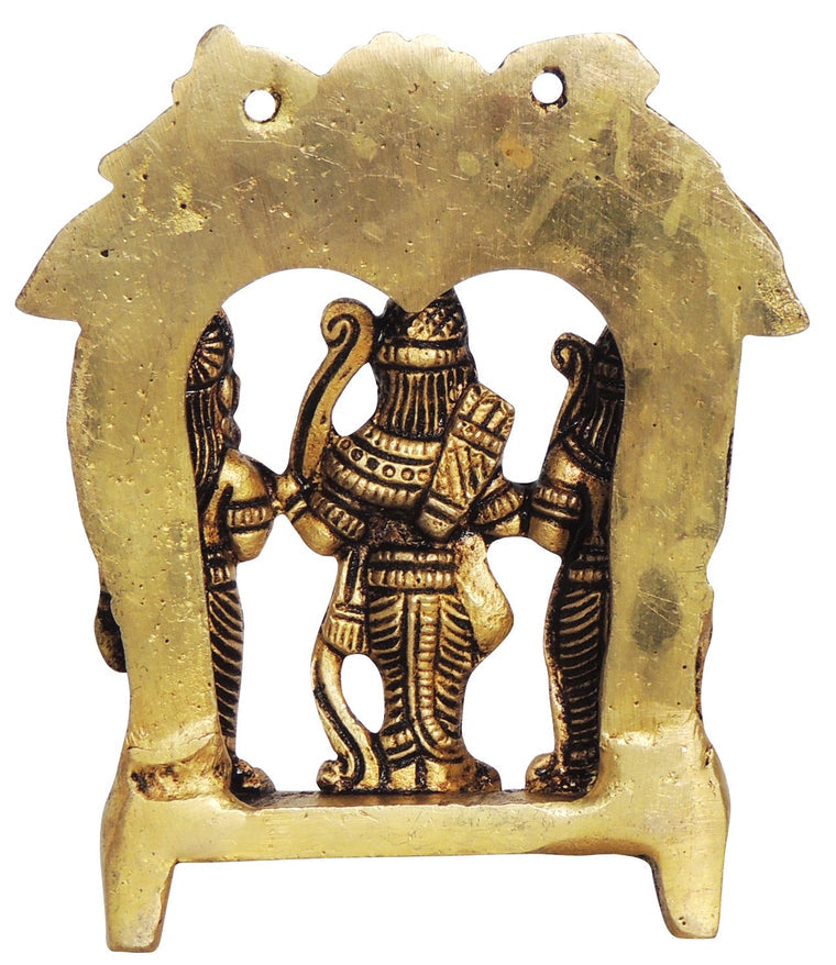 Brass Ram Darbar God Idol Statue