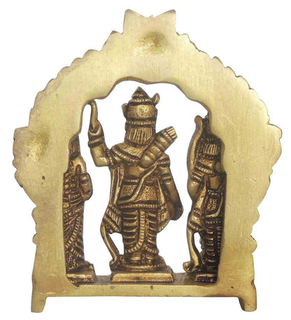 Brass Ram Darbar God Idol Statue