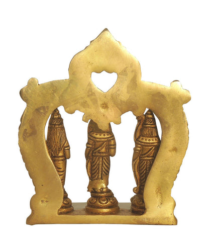 Brass Ram Darbar God Idol Statue