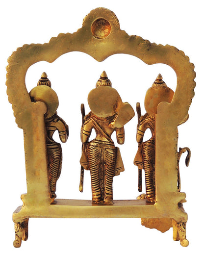 Brass Ram Darbar Statue