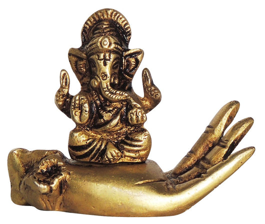 Brass Ganesh Ji God Idol Statue