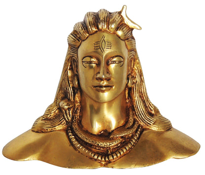 Brass Aadiyogi God Idol Statue