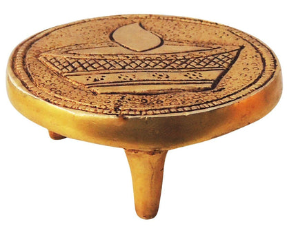 Brass Chowki | Brass Stool For God Idol